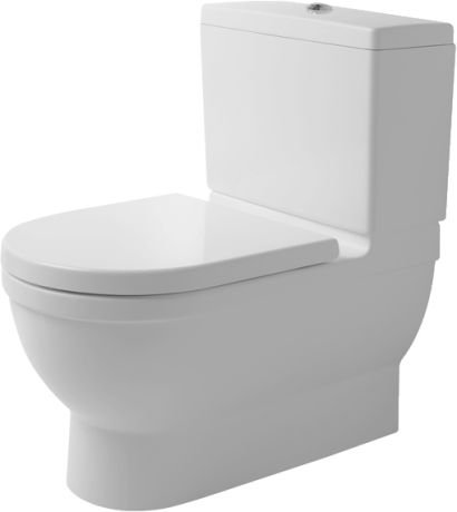 DURAVIT Starck 3 210409 Stojící kombinační klozet Big Toilet 420 x 740