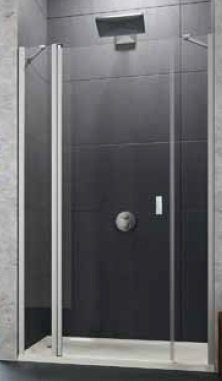 Huppe Design pure Krídlové dvere s pevným segmentom a protisegmentom do niky rôzne typy