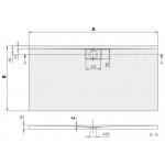 Villeroy & Boch Architectura obdĺžniková vanička akrylát, 48 mm, rôzne rozmery a prevedenia