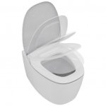 IDEAL Standard Dea Ultra ploché WC sedadlo Biela Typ: T676701 Biela s automatickým sklápaním (Soft-close)