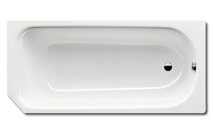 Kaldewei Saniform V1-V4 Obdĺžniková vaňa 1600×700×410 mm, smaltovaná oceľ, biela, rôzne prevedenia