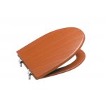 ROCA America klozetové WC deska s poklopem různá provedení Typ: 7801492M14 provedení: imitace dřeva (třešeň), systém SLOWCLOSE: ano (A801492M14)