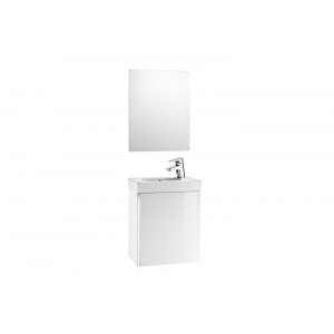 ROCA Pack Mini Nábytková zostava (skrinka s umývadlom a zrkadlom) 450x250x575 mm, rôzne prevedenia