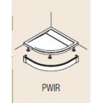SanSwiss ILA PWIR55 Hliníkový predný panel pre štvrťkruhovú vaničku rôzne rozmery a prevedenia