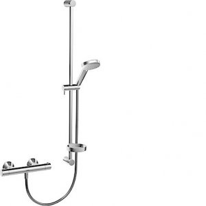 HANSA Renovačná sada do sprchy chróm, rôzne varianty Typ: 48130131 so sprchovou súpravou 900 mm, 3-prúdová, s etážkami (4813 0131)
