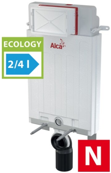 Alcadrain (Alcaplast) Predstenový inštalačný systém Ecology pre zamurovanie AM100/1000E