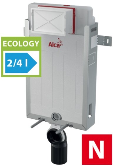 Alcadrain (Alcaplast) Predstenový inštalačný systém Ecology pre zamurovanie AM115/1000E