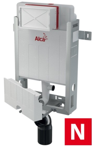 Alcadrain (Alcaplast) Predstenový inštalačný systém s odvetrávaním pre zamurovanie AM115/1000V