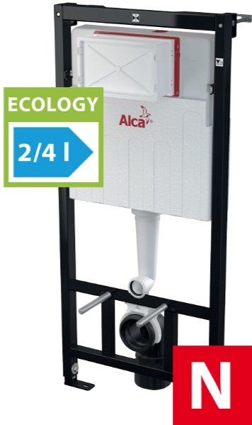 Alcadrain (Alcaplast) Predstenový inštalačný systém Ecology pre suchú inštaláciu (do sadrokartónu) AM101/1120E