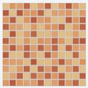 RAKO Pool mozaika set 30x30 cm oranžová 2,5x2,5 GDM02044