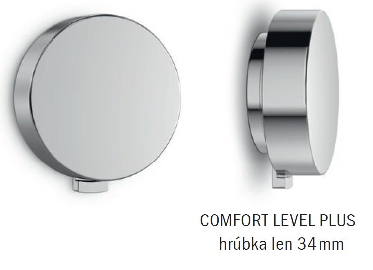 Kaldewei COMFORT LEVEL PLUS s integrovaným napúšťaním štandardný (bowden 540 mm) chróm 687772370999 model KA4011