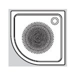 Kaldewei Arrondo Štvrťkruhová vanička s panelom smaltovaná oceľ, biela, rôzne rozmery a prevedenia