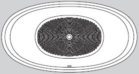 Kaldewei Ellipso Duo Oval Oválna vaňa 1900×1000×450 mm, smaltovaná oceľ, biela, rôzne prevedenia