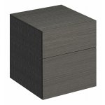 Geberit Xeno2 Bočná skrinka závesná 450 x 510 x 462 mm, rôzne vyhotovenia Typ: 500.504.43.1 štruktúra dreva scultura sivá