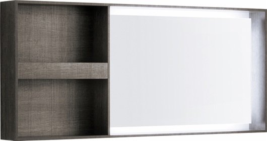 Geberit Citterio Zrkadlová skrinka s osvetlením s odkladacími priehradkami  133,4 x 58,4 x 14,0 cm, rôzne prevedenia