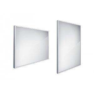 Nimco LED zrkadlo 900x700 rám hliníkový ZP 13019 (ZP13019)