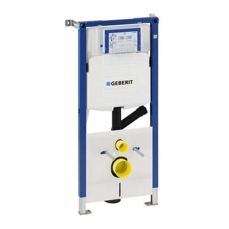Geberit Duofix Pre závesné WC so splachovacou nádržkou Sigma 12 cm, s prípravou pre odsávanie zápachu 111.367.00.5