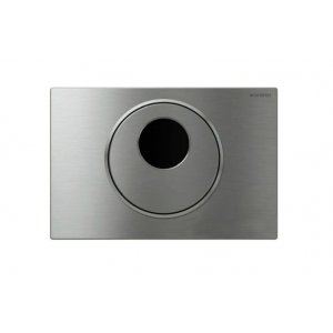 Geberit Sigma 10 WC ovládanie pre 2 množstvá vody ušľachtilá oceľ brúsená/leštená/brúsená 115.890.SN.5