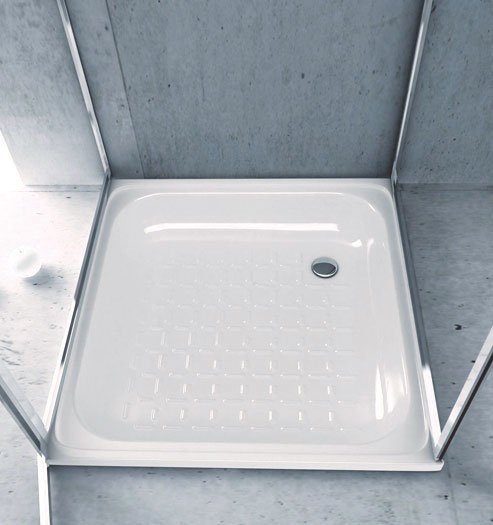 Sapho Smaltovaná štvorcová sprchová vanička rôzne rozmery