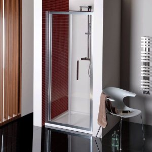 Sapho LUCIS LINE Skladacie sprchové dvere číre sklo, rôzne rozmery a prevedenia