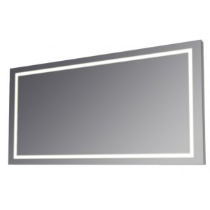 Kronzi Element 12 Zrkadlo rôzne rozmery a prevedenia Typ: ZKEL12012070LED-A 1200 mm, biela lesklá farba