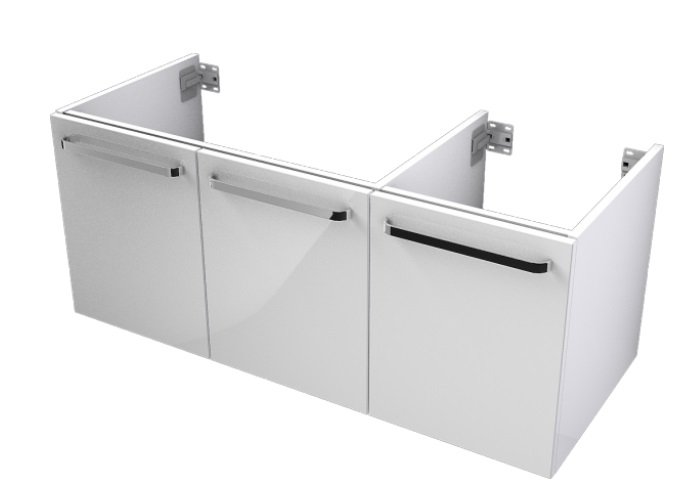 Kronzi PRO Univerzálna troj-dverová skrinka pod umývadlo rôzne rozmery