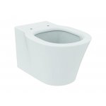 IDEAL Standard Connect Air Závesný klozet s AQUABLADE technológiou Typ: E005401+E036601 (PA0022) Biela WC + sedátko s automatickým sklápaním