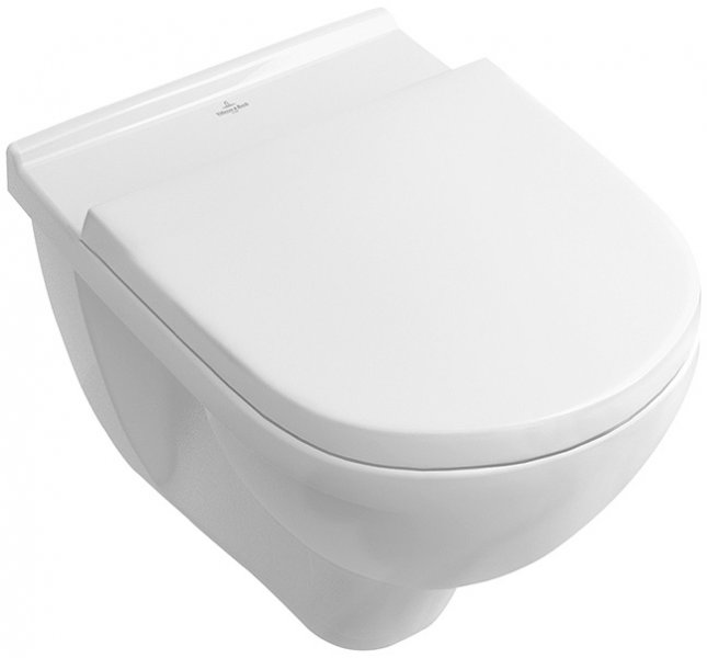 WC set Geberit Kombifix + WC Villero&Boch O.Novo RIMLESS + sedadlo + tlačidlo + izolačná podložka