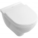 WC set Geberit Duofix +WC Villero&Boch O.Novo RIMLESS + sedadlo + tlačidlo + izolačná podložka