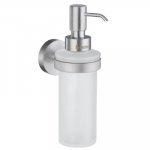 Smedbo Home Dávkovač tekutého mydla 180 mm, rôzne prevedenia Typ: HS369 matný chróm/matné sklo