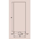 PMH Pegasus Rovný kúpeľňový radiátor rôzne prevedenia