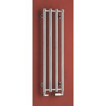 PMH Rosendal Rovný koupelnový radiátor Typ: R1MS 266 × 950 mm metalická stříbrná