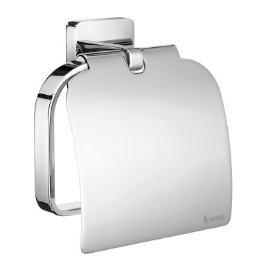 Smedbo Ice Držiak toaletného papiera s krytom leštený chróm OK3414