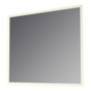 Kronzi Pro LUNA Zrkadlo s bielym LED podsvietením rôzne rozmery, biela lesklá Typ: ZKLUN08070LED-A 800 mm, biela lesklá farba