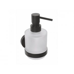 Bemeta DARK Dávkovač tekutého mydla sklenený MINI 75x145x100 mm, čierna 104109100