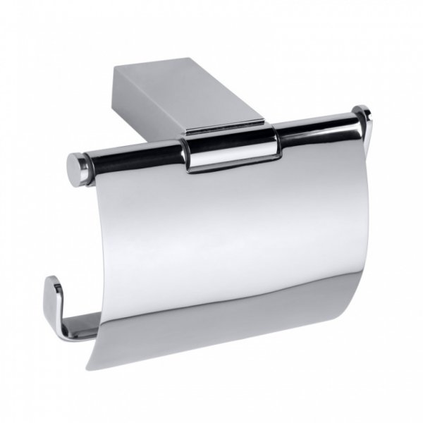 Bemeta VIA Držiak toaletného papiera s krytom 130x95x90 mm, lesk 135012012