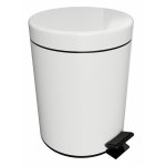 Bemeta WHITE Odpadkový kôš 5L „Soft Close“ biela 104315014