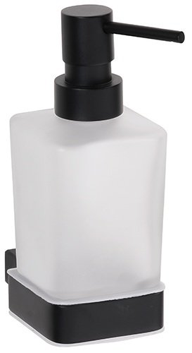 Bemeta NERO Dávkovač tekutého mydla 250 mm, čierna 135009040