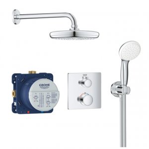 Grohe Grohtherm Convent. Concealed 34 729 000 Sprchový set Perfect se sprchou Tempesta 210 (34 729 000)