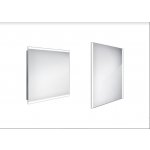 Nimco LED zrkadlo hliníkový rám, rôzne rozmery Typ: ZP 12003V 800x700 mm  (ZP12003V)