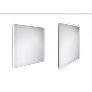 Nimco LED zrkadlo hliníkový rám Typ: ZP 17003V 800x700 mm  (ZP17003V)