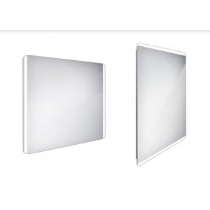 Nimco LED zrkadlo hliníkový rám Typ: ZP 17019V 900x700 mm  (ZP17019V)