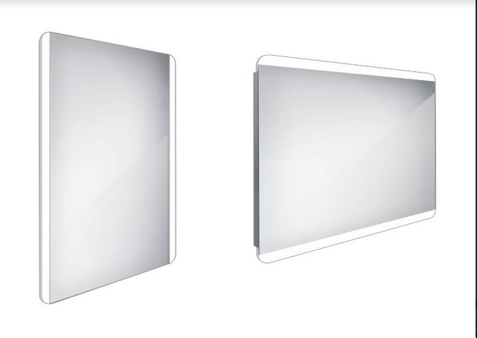Nimco LED zrkadlo hliníkový rám ZP 17002V (ZP17002V)