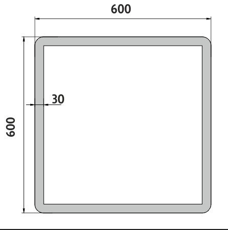 Nimco LED zrkadlo hliníkový rám ZP 19066V (ZP19066V)