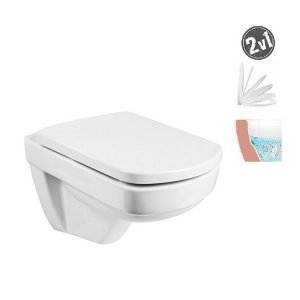 VILAN Corano Závesné WC + sedadlo keramika, rôzne prevedenia