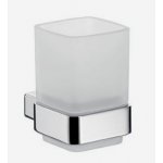 Emco Loft Držiak na sklený pohár, Satin krištáľ, nástenná verzia 71x99x100 mm, rôzne prevedenia