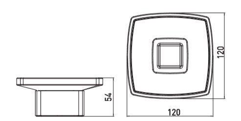Emco Loft Držiak na mydlo Satin krirštáľ, stojaci typ 120x54x120 mm, rôzne prevedenia