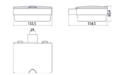 Emco Loft Držiak univerzálny 155,5x154,5x40,4 mm, rôzne prevedenia
