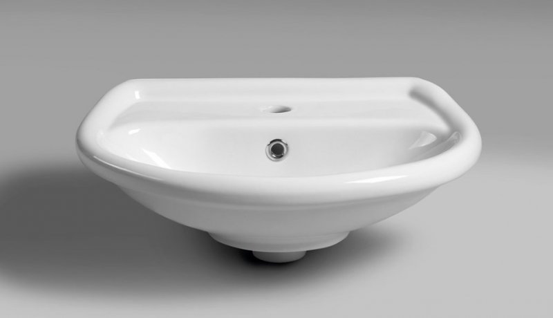 Sapho Keramické umývadlo biela, 50x40 cm 20501