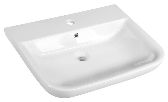 Sapho Dori Keramické umývadlo biela, 60x48 cm FS1B1